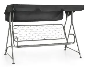 Basel H&ouml;g Antracit - Brafab - Bonus M&ouml;bler