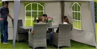 Etna / Vesuvio Gr&aring; 300X300 cm - Brafab - Bonus M&ouml;bler