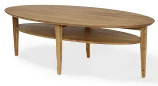 Tango Ellips 160 cm Oljad Ek | Torkelson | Bonus M&ouml;bler