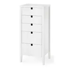 Klinte 5 L&aring;dor Smal Vitlack | Torkelson | Bonus M&ouml;bler