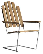 Solstol A3 Oljad Ek / Varmf&ouml;rzinkat Stativ - Grythyttan St&aring;lm&ouml;bler - Bonus M&ouml;bler