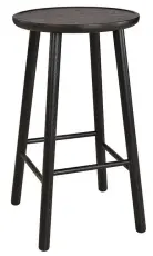 Zigzag 78 cm Svart Ask - Hans K - Bonus M&ouml;bler