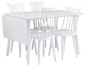 Lotta 120-165X80 cm Vit | Rowico Home | Bonus M&ouml;bler