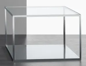 Alberto 60X60 cm Krom | DUX | Bonus M&ouml;bler