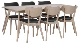 Yumi 190 och Kato Vitpigmenterad Ek - Rowico Home - Bonus M&ouml;bler