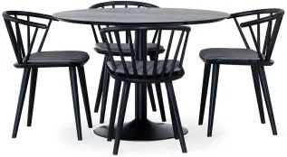 Miles och Edda Svart Ask | Torkelson | Bonus M&ouml;bler