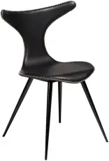 Dolphin Konstl&auml;der Vintage / Svart Black | Dan-Form | Bonus M&ouml;bler