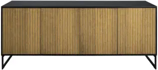 Line 4D L&aring;g Burned Walnut Black | Englesson | Bonus M&ouml;bler