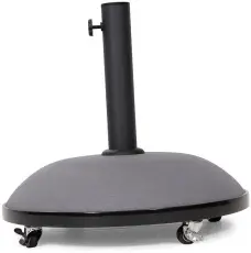 Parasollfot Rund med hjul - Hillerstorp - Bonus M&ouml;bler