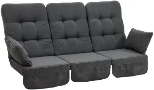 Softa Delux Hammockset H&ouml;g Antracit | Brafab | Bonus M&ouml;bler