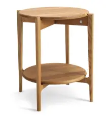 Leia &Oslash;51 cm Lackad Ek | Oscarssons M&ouml;bel | Bonus M&ouml;bler