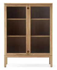 Prio H&ouml;g Ek Glasd&ouml;rrar | Stolab | Bonus M&ouml;bler