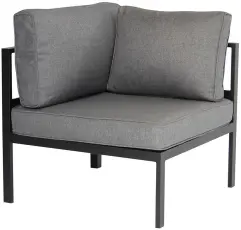 Leone H&ouml;rndel Mattsvart / Gr&aring; - Brafab - Bonus M&ouml;bler