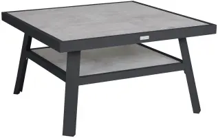 Samvaro L&aring;g 90X90 cm Antracit / Gr&aring; - Brafab - Bonus M&ouml;bler