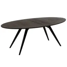 Eclipse 200-300X110 cm Grey stained / Black | Dan-Form | Bonus M&ouml;bler