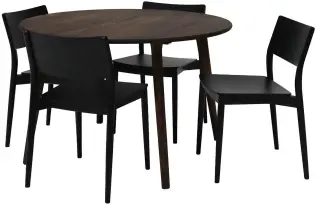 Clean Runt &Oslash;115 cm Brunoljad ek | Svenska Hem | Bonus M&ouml;bler