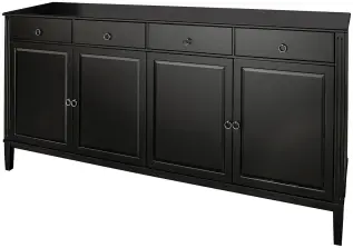 Stockholm 2.0 med 4 d&ouml;rrar Black | Englesson | Bonus M&ouml;bler