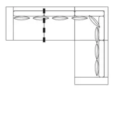 3-sits delad + h&ouml;rn + 1,5-sits | Burh&eacute;ns | Bonus M&ouml;bler