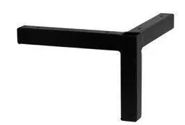 Metallben svart | Burh&eacute;ns | Bonus M&ouml;bler