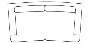 Orust sv&auml;ngd 2,5-sits 207 cm, avtagbar kl&auml;dsel | Burh&eacute;ns | Bonus M&ouml;bler