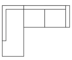 Avslutsdivan v&auml;nster | Burh&eacute;ns | Bonus M&ouml;bler