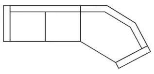 Arm + 3-sits + cozyh&ouml;rn + arm | Burh&eacute;ns | Bonus M&ouml;bler