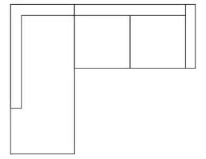 Avslutsdivan v&auml;nster | Burh&eacute;ns | Bonus M&ouml;bler