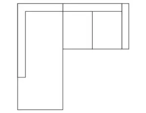 Avslutsdivan v&auml;nster | Burh&eacute;ns | Bonus M&ouml;bler