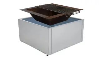 Timjan 80X80 cm med grillinsats - Brafab - Bonus M&ouml;bler