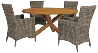 Eios &Oslash;150 cm och Ninja karmstolar - Brafab - Bonus M&ouml;bler