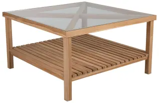 Varm 100X100 cm Teak - Brafab - Bonus M&ouml;bler