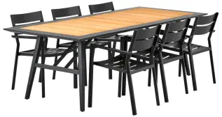 Chios 240X100 cm och Delia Svart - Brafab - Bonus M&ouml;bler