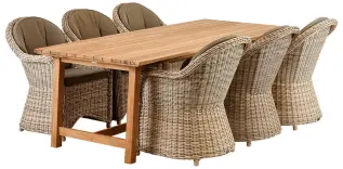 Keros 220X100 cm och Paulina - Brafab - Bonus M&ouml;bler