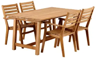 Keros 160X90 cm Teak - Brafab - Bonus M&ouml;bler