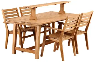 Keros 160X90 cm Teak - Brafab - Bonus M&ouml;bler