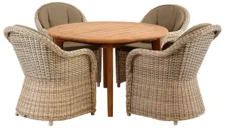 Lilja &Oslash;120 cm och Paulina - Brafab - Bonus M&ouml;bler