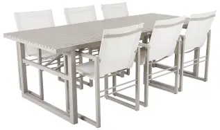 Vevi 230X95 cm Khaki / Offwhite - Brafab - Bonus M&ouml;bler