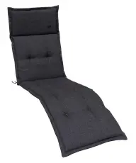 D&auml;ckstolsdyna 7406 51 cm bred Svart melange polyester - Hillerstorp - Bonus M&ouml;bler