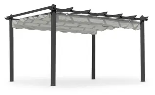 Skan&ouml;r 300X400 cm Gr&aring; / Ljusgr&aring; - Hillerstorp - Bonus M&ouml;bler