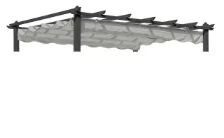 Skan&ouml;r 300X400 cm Ljusgr&aring; - Hillerstorp - Bonus M&ouml;bler