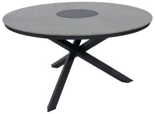 Kenora &Oslash;130 cm Antracit / Gr&aring; - Brafab - Bonus M&ouml;bler