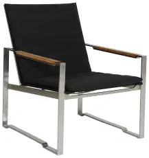 Gotland Rostfritt st&aring;l / Teak - Brafab - Bonus M&ouml;bler