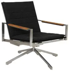 Gotland Rostfritt st&aring;l / Teak - Brafab - Bonus M&ouml;bler