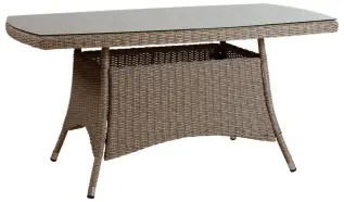 Ashfield 140X80 cm Beige - Brafab - Bonus M&ouml;bler