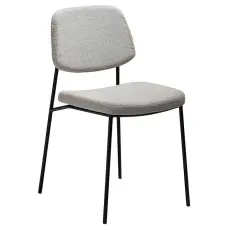 Menta Boucl&eacute;tyg Cashmere / Black | Dan-Form | Bonus M&ouml;bler