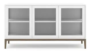 Edge 2.0 1-sektion 3 d&ouml;rrar Burned Walnut White | Englesson | Bonus M&ouml;bler