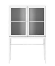 Edge 2.0 2 d&ouml;rrar L&aring;g White | Englesson | Bonus M&ouml;bler