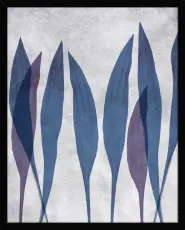 Dark Leaves 40X50 Svart - Hoei - Bonus M&ouml;bler