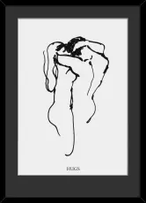 Hugs 50X70 Svart - Hoei - Bonus M&ouml;bler