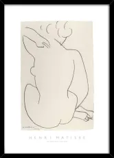 Matisse Nude 50X70 Svart - Hoei - Bonus M&ouml;bler